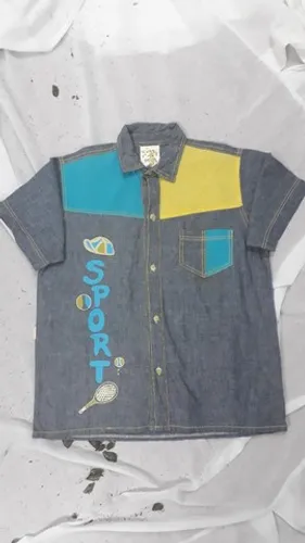 Camisa Jeans Infantil