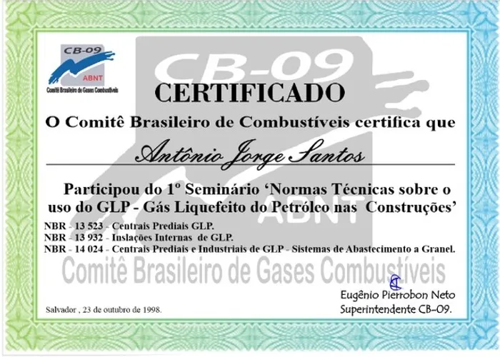 Tubulação de Gás e Manutenção de Equipamentos
