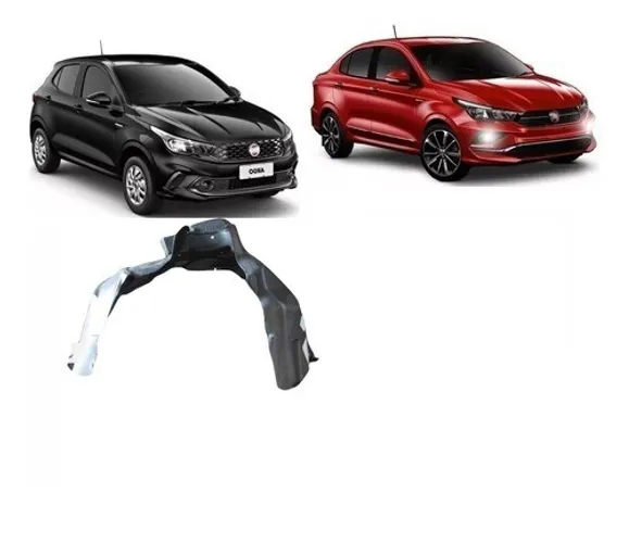 Parabarro Lameiro Protetor Interno Caixa Roda dianteiro Fiat Argo Cronos 2017 A 2022