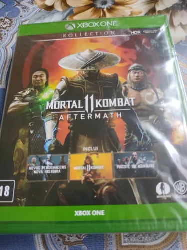 Jogo mortal Kombat 11 e aftermath novo lacrado 