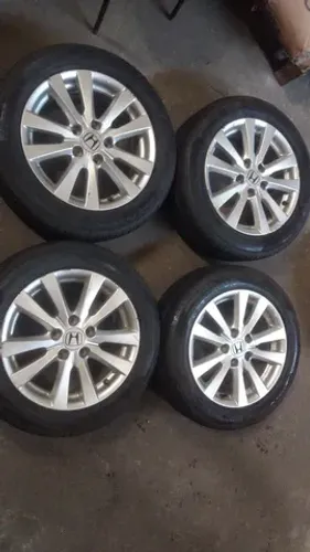 Aro 16 roda e pneu Honda Civic e New Civic