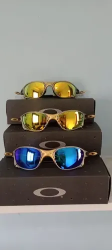 Double x 24k Oakley Juliet retire em mãos zl