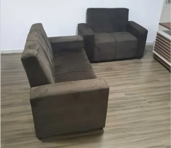 Sofá 2 e 3 Lugares 1,27m e 1,67m Super Lindo Fazemos Entrega