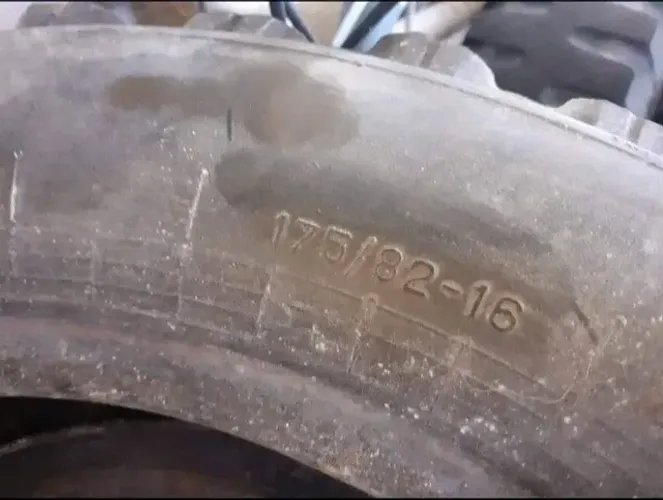 Pneu 175/82/16 lameiro terra biscoito "pnel pinel pineu"