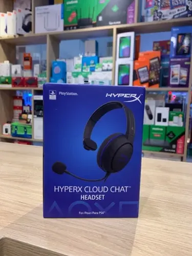 Headset Gamer HyperX Cloud Chat Ps4 - Novo Lacrado - Loja Fisica 