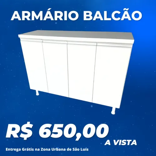 Armários Balcão para cozinha - Entrega Grátis zona Urbana de São Luís