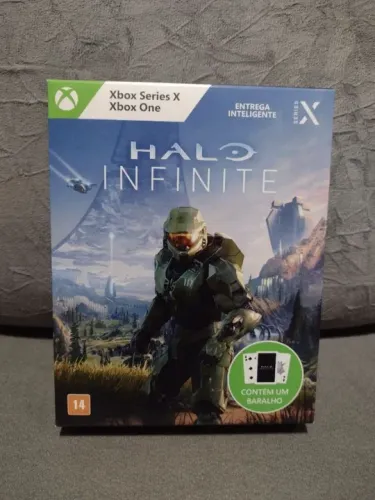 halo infinity com baralho xbox one/series x