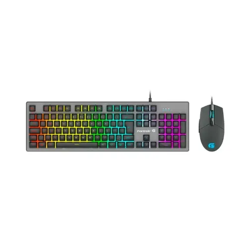 Teclado e Mouse Gamer Fortrek Rgb Rainbow Ranger - AC2461