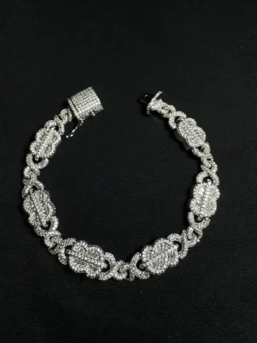 Pulseira Infinity Money Cravejada Premium 