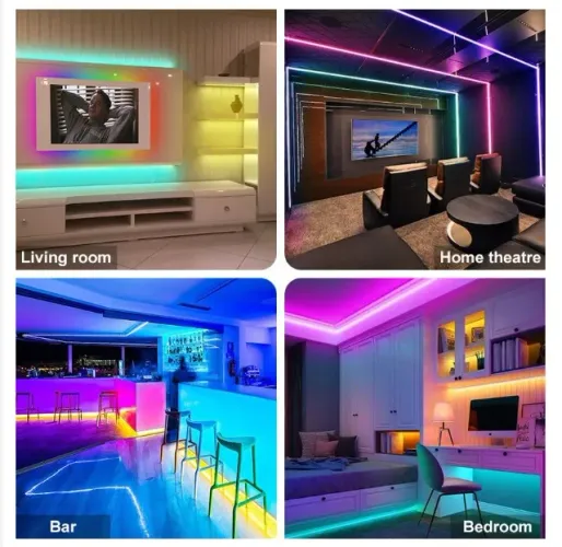 Fita Led Bluetooth E Controle 10metros 4 em 1  Arduino Automação COD-CP680 