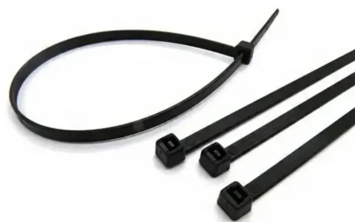 Abraçadeira Nylon 2,5 X 200 Mm Preta Kit 15 Unidades Arduino Automação COD-CP503