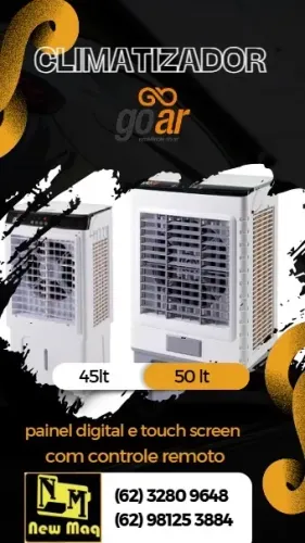 Climatizador com controle remoto 