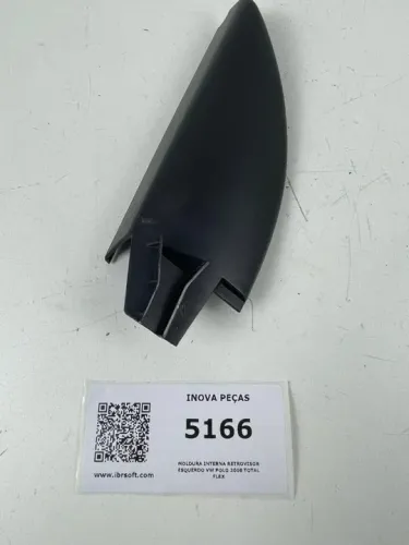 Moldura Interna Retrovisor Esquerdo Vw Polo 2008 Total Flex