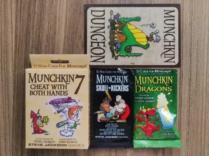 Lote de itens munchkin