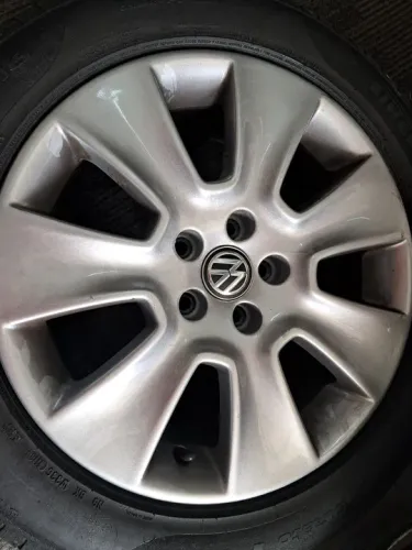 Roda Volkswagen estrela Prata aro 16 Originais 5x100