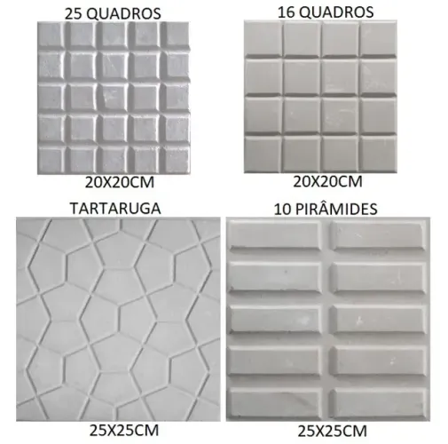 Ladrilhos para Passeio e fachada