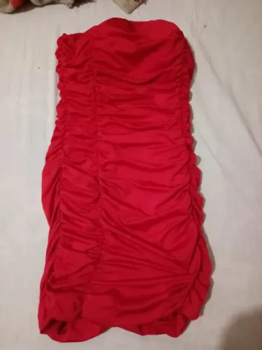 Vestido Vermelho Tomara que Caia