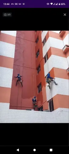 Revitalização de fachada predial