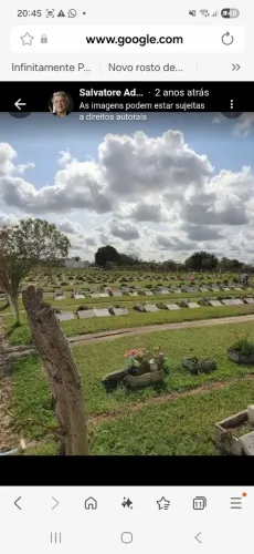 Jazigo no Cemitério Campo da Paz