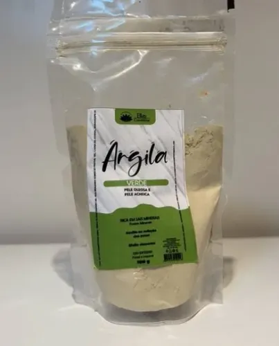 Argila Verde 100 gramas da Ellas Cosméticos