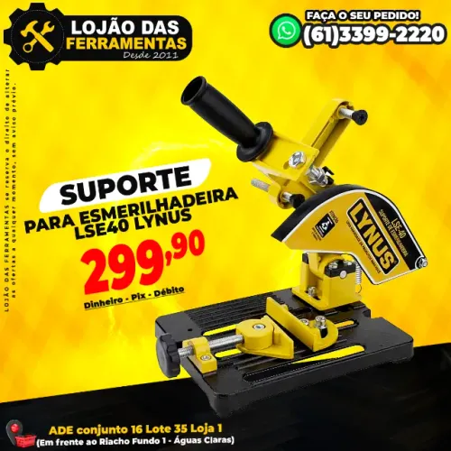 Suporte Para Esmerilhadeira Lse40 Lynus