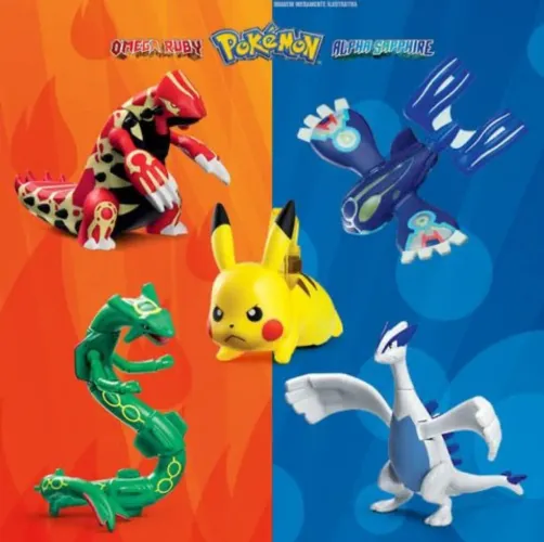 Personagens pokemon mc donalds 