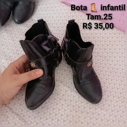 Bota ? infantil tam.24 e 25