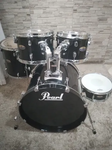 Bateria Pearl Decade Maple Seminova (Black Ice, Shell pack)
