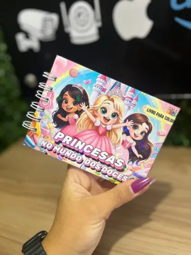 Mini Caderninhos Bobbie Goods - Princesas no Mundo dos Doces 