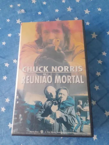 Fita vhs Chuck Norris Reunião mortal 