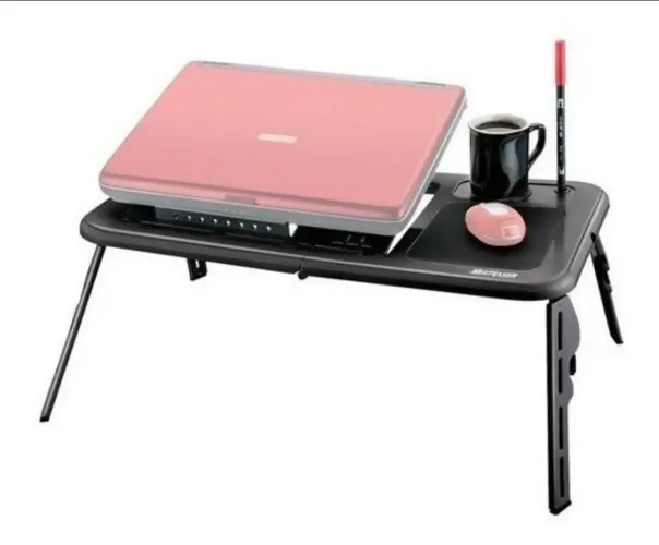 Mesa para Notebook Dobrável - Ideal para trabalho e estudo!