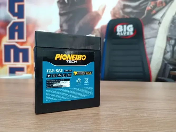 Bateria Nobreak 12v/5a Pioneiro Tech - Big Alves Informática