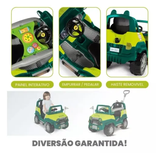 QUADRICILO JIPE INFANTIL