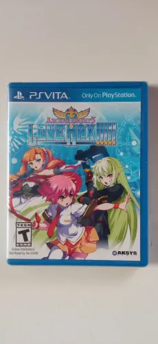 Arcana Heart 3: LOVE MAX!!!!! - PS Vita novo lacrado
