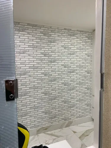 Papel de Parede Tijolinho Cinza - Modernize sua casa!