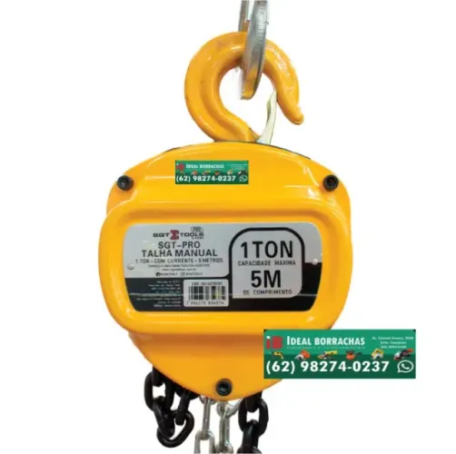 Talha manual 1 tonelada x 5 metros