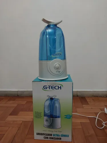 Umidificador Ultra-Sônico com Ionizador G-Tech Allergy Free Dual