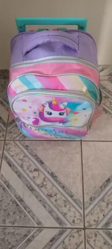 Mochila Infantil Unicórnio - Rosa