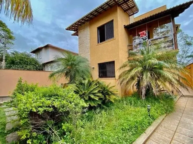 Casa para aluguel, 4 quartos, 1 suíte, 5 vagas, Belvedere - Belo Horizonte/MG