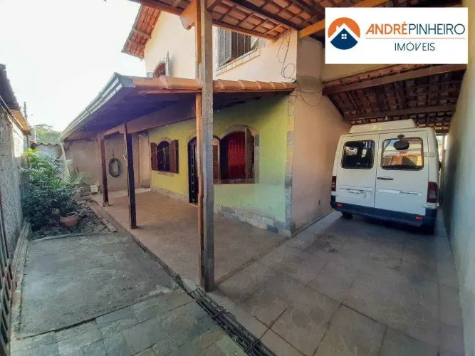 Casa Ampla de 4 Quartos + Edícula Independente no Rio Branco Lote de 360m² BH