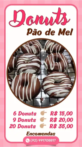 Donuts Pão de Mel
