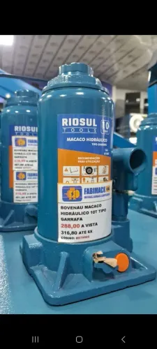 MACACO HIDRÁULICO 10T  RIOSUL