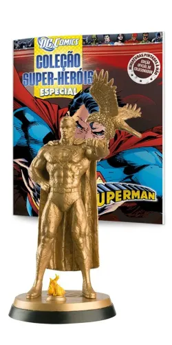 Superman Gold - Coleção Especiais DC Figurines