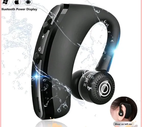 Fone De Ouvido sem fio Bluetooth V9 único e não par