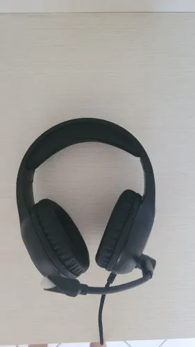 Fone Gamer Fortrek novo com luz rgb 