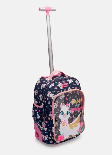 Mochila grande rodinha puket