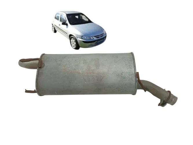 Silencioso Escapamento Chevrolet Celta 2001 2002 2003 2004