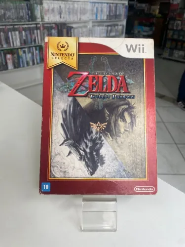 JOGO THE LEGEND OF ZELDA:TWILIGHT PRINCESS COM LUVA (LACRADO) - WII