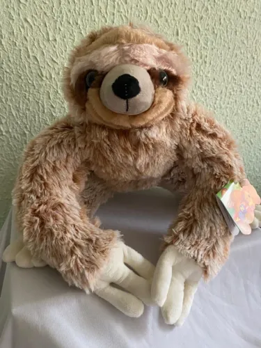 Bicho Preguiça de pelúcia de 30cm 