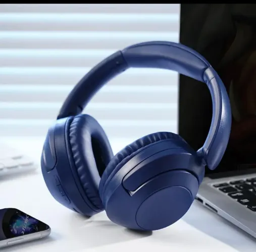 Fone de ouvido Headphone Fone E900 Bluetooth 5.0 Stereo Micro Sd P2 Alta Potência azul